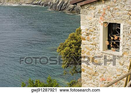 Building at a coast, Italian Riviera, Manarola, La Spezia, Liguria, Italy View Large Photo Image Stock Image - Building at a coast, Italian Riviera, Manarola, La Spezia, Liguria, Italy. Fotosearch