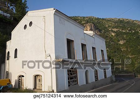 Building at the roadside, Campania, Italy View Large Photo Image Picture - Building at the roadside, Campania, Italy. Fotosearch