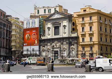 Buildings at a town square, Piazza Trieste e Trento, Naples, Naples Province, Campania, Italy View Large Photo Image Stock Image - Buildings at a town square, Piazza Trieste e Trento, Naples, Naples Province, Campania, Italy. Fotosearch