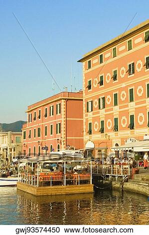 Buildings at the waterfront, Calata Del Porto, Italian Riviera, Santa Margherita Ligure, Genoa, Liguria, Italy View Large Photo Image Stock Image - Buildings at the waterfront, Calata Del Porto, Italian Riviera, Santa Margherita Ligure, Genoa, Liguria, Italy. Fotosearch