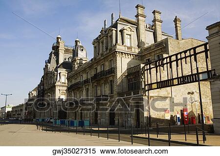 Buildings in a city, Bordeaux, France View Large Photo Image Stock Photography - Buildings in a city, Bordeaux, France. Fotosearch
