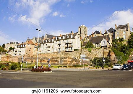 Buildings in a city, Le Mans, Sarthe, Pays-de-la-Loire, France View Large Photo Image Stock Photography - Buildings in a city, Le Mans, Sarthe, Pays-de-la-Loire, France. Fotosearch