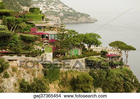 Buildings on a coast, Amalfi Coast, Maiori, Salerno, Campania, Italy View Large Photo Image Picture - Buildings on a coast, Amalfi Coast, Maiori, Salerno, Campania, Italy. Fotosearch