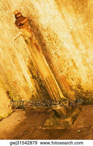Close-up of a faucet, Sorrento, Sorrentine Peninsula, Naples Province, Campania, Italy View Large Photo Image Stock Photo - Close-up of a faucet, Sorrento, Sorrentine Peninsula, Naples Province, Campania, Italy. Fotosearch
