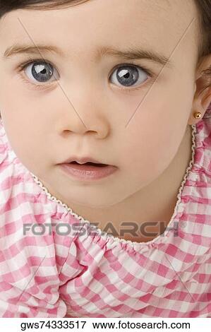 Close-up of a girl View Large Photo Image Stock Photo - Close-up of a girl. Fotosearch