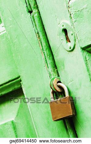 Close-up of a padlock on a wooden door, Positano, Amalfi Coast, Salerno, Campania, Italy View Large Photo Image Stock Image - Close-up of a padlock on a wooden door, Positano, Amalfi Coast, Salerno, Campania, Italy. Fotosearch
