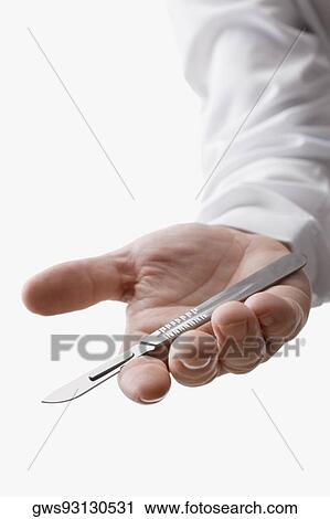 a scalpel