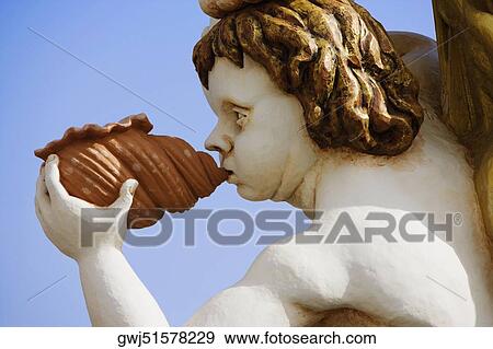 Close-up of a statue, Genoa, Liguria, Italy View Large Photo Image Stock Photo - Close-up of a statue, Genoa, Liguria, Italy. Fotosearch