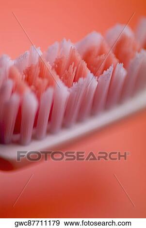 Stock Photo - Close-up of a toothbrush. Fotosearch