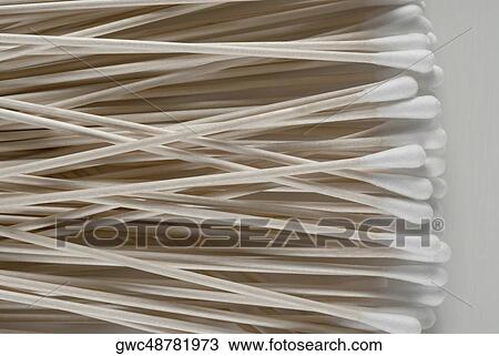 Close-up of cotton swabs View Large Photo Image Stock Image - Close-up of cotton swabs. Fotosearch