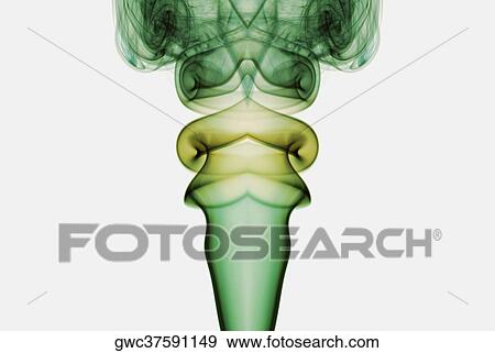 Stock Photo - Close-up of smoke. Fotosearch