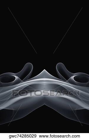 Stock Photo - Close-up of smoke. Fotosearch