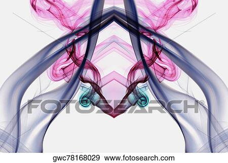 Stock Photo - Close-up of smoke. Fotosearch
