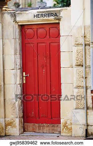 Closed door of a house, Avenue De L'Imperatrice, Biarritz, France View Large Photo Image Stock Image - Closed door of a house, Avenue De L'Imperatrice, Biarritz, France. Fotosearch