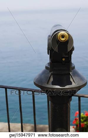 Coin-operated binoculars at an observation point, Sorrento, Naples Province, Campania, Italy View Large Photo Image Stock Image - Coin-operated binoculars at an observation point, Sorrento, Naples Province, Campania, Italy. Fotosearch