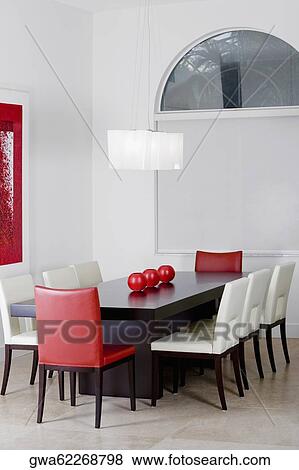 Decorative urns on a dining table in a dining room View Large Photo Image Stock Photo - Decorative urns on a dining table in a dining room. Fotosearch