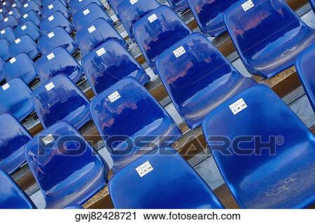 Empty seats in a stadium, Le Mans, France View Large Photo Image Stock Image - Empty seats in a stadium, Le Mans, France. Fotosearch
