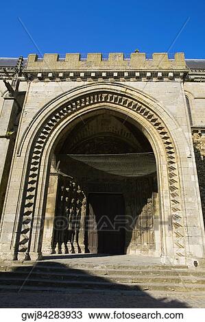 Entrance of a building, Le Mans, Sarthe, Pays-de-la-Loire, France View Large Photo Image Stock Image - Entrance of a building, Le Mans, Sarthe, Pays-de-la-Loire, France. Fotosearch