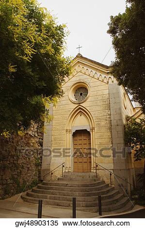 Facade of a church, Positano, Salerno, Campania, Italy View Large Photo Image Stock Photography - Facade of a church, Positano, Salerno, Campania, Italy. Fotosearch