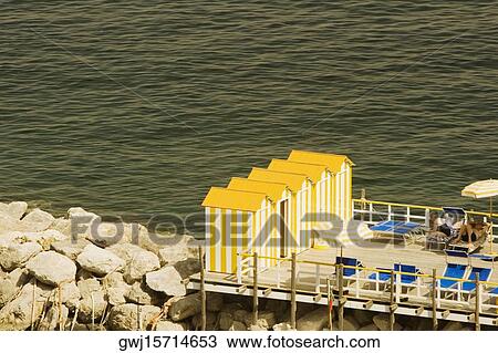 High angle view of tourist resort, Marina Grande, Capri, Sorrento, Sorrentine Peninsula, Naples Province, Campania, Italy View Large Photo Image Stock Image - High angle view of tourist resort, Marina Grande, Capri, Sorrento, Sorrentine Peninsula, Naples Province, Campania, Italy. Fotosearch