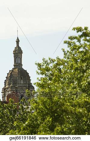 Stock Photograph - High section view of a building, Le Mans, Sarthe, Pays-de-la-Loire, France. Fotosearch