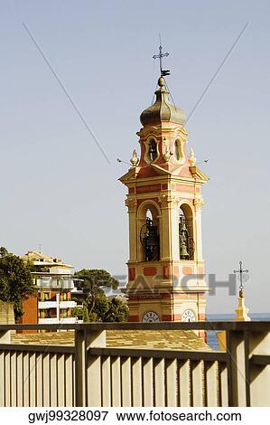 High section view of a church, Liguria, Italy View Large Photo Image Stock Photo - High section view of a church, Liguria, Italy. Fotosearch
