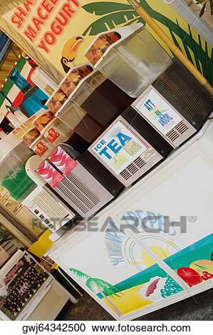 Ice tea in a restaurant, Via Padre Reginaldo Giuliani, Sorrento, Sorrentine Peninsula, Naples Province, Campania, Italy View Large Photo Image Stock Image - Ice tea in a restaurant, Via Padre Reginaldo Giuliani, Sorrento, Sorrentine Peninsula, Naples Province, Campania, Italy. Fotosearch