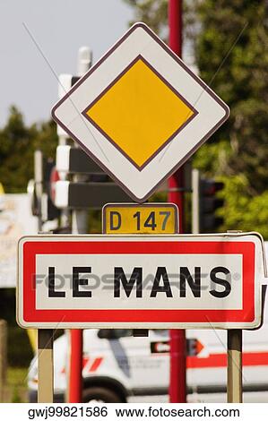 Information board on roadside, Le Mans, France View Large Photo Image Stock Photograph - Information board on roadside, Le Mans, France. Fotosearch