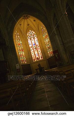 Interiors of a church, Church St. Pierre, Bordeaux, Aquitaine, France View Large Photo Image Stock Photograph - Interiors of a church, Church St. Pierre, Bordeaux, Aquitaine, France. Fotosearch