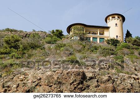 Low angle view of a building, La Spezia, Liguria, Italy View Large Photo Image Stock Photography - Low angle view of a building, La Spezia, Liguria, Italy. Fotosearch