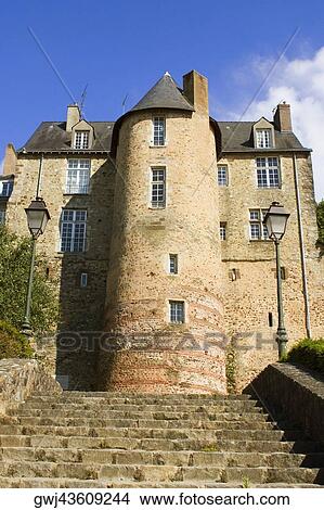 Low angle view of a building, La Tour de Lestang, Le Mans, France View Large Photo Image Picture - Low angle view of a building, La Tour de Lestang, Le Mans, France. Fotosearch