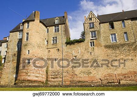 Low angle view of a building, La Tour de Lestang, Le Mans, France View Large Photo Image Stock Image - Low angle view of a building, La Tour de Lestang, Le Mans, France. Fotosearch