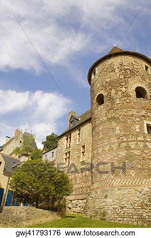 Low angle view of a building, La Tour du Vivier, Le Mans, France View Large Photo Image Stock Photograph - Low angle view of a building, La Tour du Vivier, Le Mans, France. Fotosearch