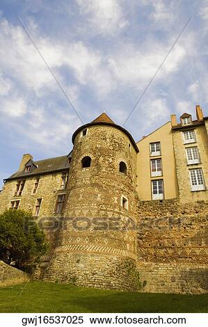 Low angle view of a building, La Tour du Vivier, Le Mans, France View Large Photo Image Stock Photography - Low angle view of a building, La Tour du Vivier, Le Mans, France. Fotosearch