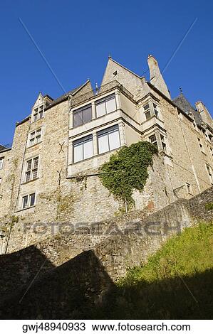 Low angle view of a building, Le Mans, Sarthe, Pays-de-la-Loire, France View Large Photo Image Stock Image - Low angle view of a building, Le Mans, Sarthe, Pays-de-la-Loire, France. Fotosearch