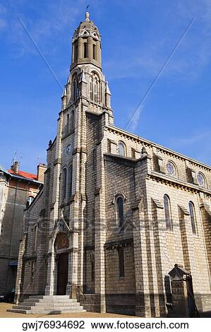 Low angle view of a church, Biarritz, Basque Country, Pyrenees-Atlantiques, Aquitaine, France View Large Photo Image Stock Image - Low angle view of a church, Biarritz, Basque Country, Pyrenees-Atlantiques, Aquitaine, France. Fotosearch