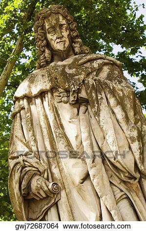 Low angle view of a statue, Montesquieu Statue, Place des Quinconces, Bordeaux, France View Large Photo Image Picture - Low angle view of a statue, Montesquieu Statue, Place des Quinconces, Bordeaux, France. Fotosearch