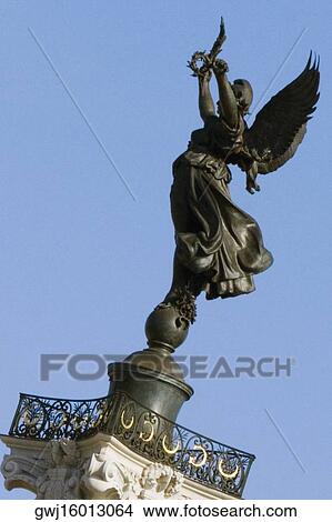 Low angle view of a statue, Monument aux Girondins, Bordeaux, France View Large Photo Image Picture - Low angle view of a statue, Monument aux Girondins, Bordeaux, France. Fotosearch
