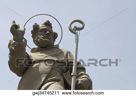 Low angle view of a statue, Piazza Sant'Antonino Abate, Sorrento, Naples Province, Campania, Italy View Large Photo Image Stock Image - Low angle view of a statue, Piazza Sant'Antonino Abate, Sorrento, Naples Province, Campania, Italy. Fotosearch