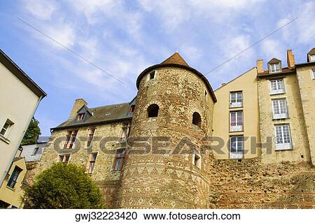Low angle view of buildings, La Tour du Vivier, Le Mans, France View Large Photo Image Stock Image - Low angle view of buildings, La Tour du Vivier, Le Mans, France. Fotosearch