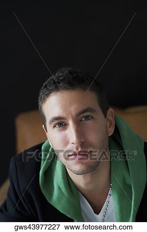 Portrait of a young man View Large Photo Image Stock Photo - Portrait of a young man. Fotosearch