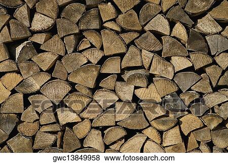 Stacks of firewoods View Large Photo Image Stock Photo - Stacks of firewoods. Fotosearch