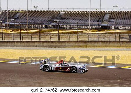 Stock car in a motor racing track, Le Mans, France View Large Photo Image Stock Image - Stock car in a motor racing track, Le Mans, France. Fotosearch