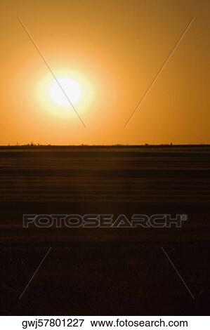 Sunset over a landscape, Loire Valley, France View Large Photo Image Stock Photo - Sunset over a landscape, Loire Valley, France. Fotosearch
