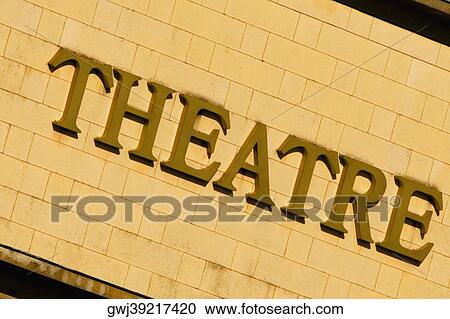 Text mounted on the wall of a movie theater, Theatre Municipal, Le Mans, Sarthe, France View Large Photo Image Stock Image - Text mounted on the wall of a movie theater, Theatre Municipal, Le Mans, Sarthe, France. Fotosearch