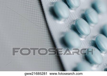 Close-up of a blister pack View Large Photo Image Stock Image - Close-up of a blister pack. Fotosearch