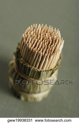 Close-up of a bundle of toothpicks View Large Photo Image Stock Image - Close-up of a bundle of toothpicks. Fotosearch
