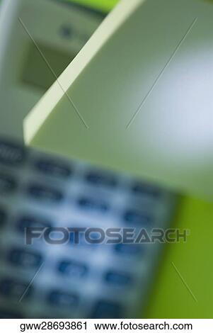 Stock Image - Close-up of a calculator. Fotosearch
