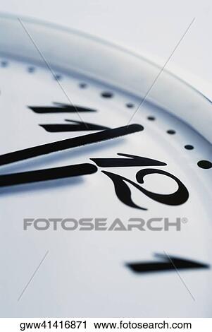 Close-up of a clock View Large Photo Image Stock Image - Close-up of a clock. Fotosearch