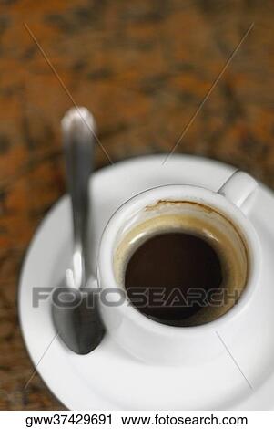 Close-up of a cup of coffee View Large Photo Image Stock Image - Close-up of a cup of coffee. Fotosearch